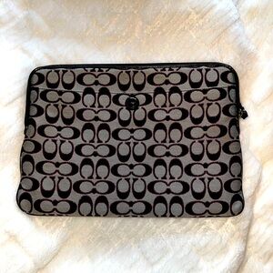 Coach Signature Laptop Sleeve